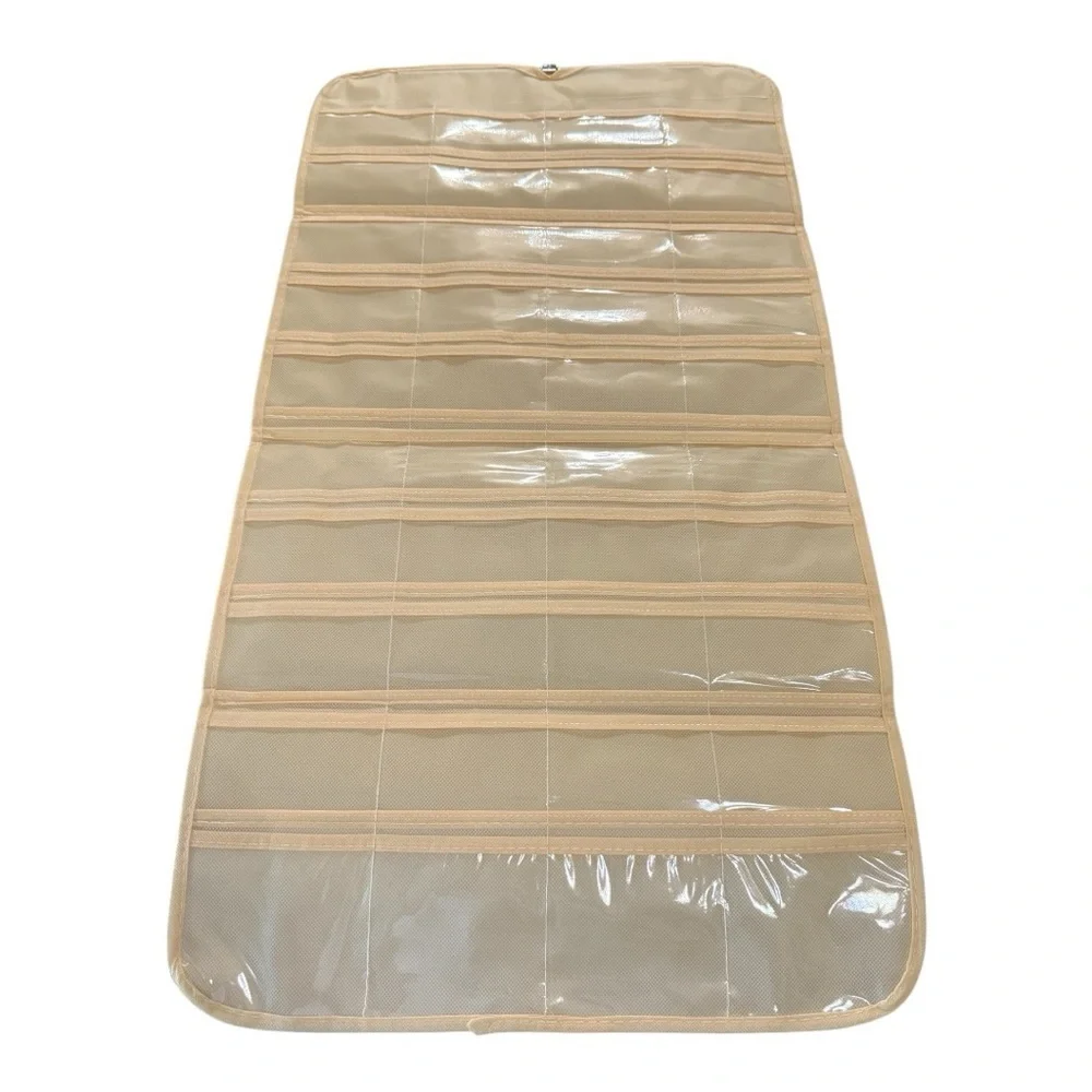 Hanging Organizer – Gray or Cream – 80 Pocket Storage